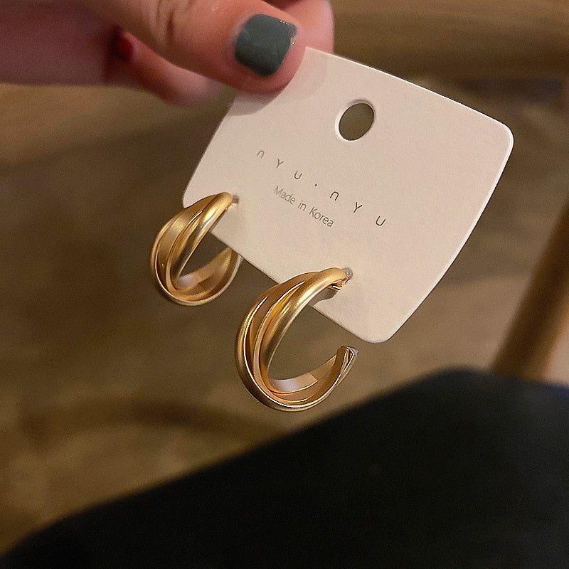 Fashion Elegant Hoop Earring Vintage