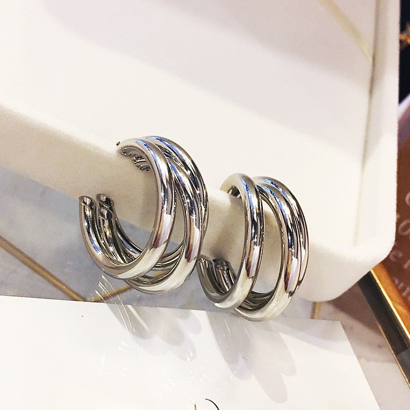 Fashion Elegant Hoop Earring Vintage