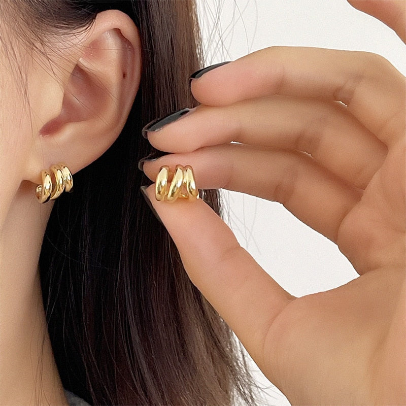 Fashion Elegant Hoop Earring Vintage
