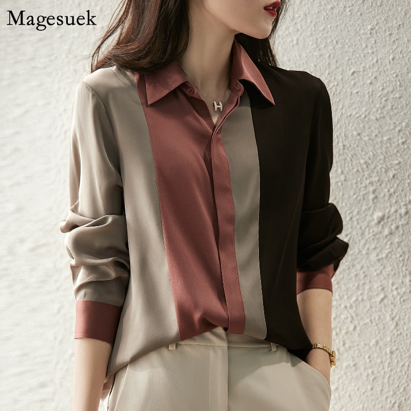 Vintage Elegant Oversized Loose Top