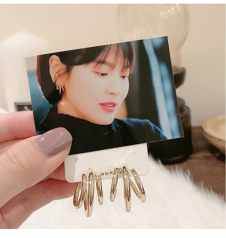 Fashion Elegant Hoop Earring Vintage