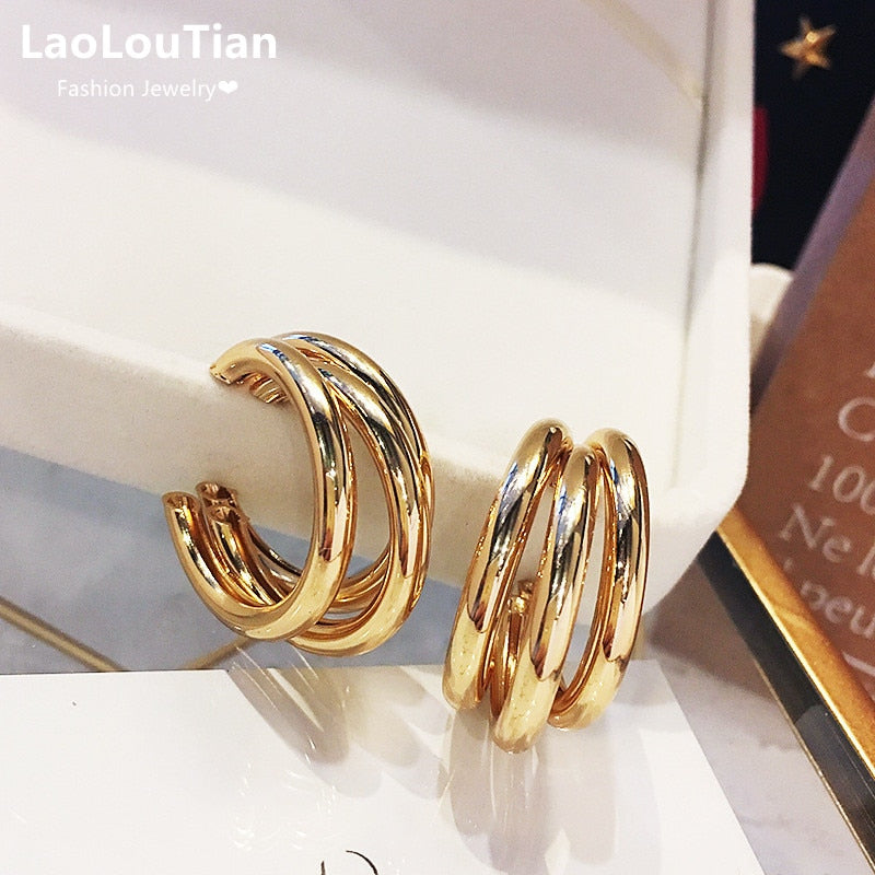 Fashion Elegant Hoop Earring Vintage