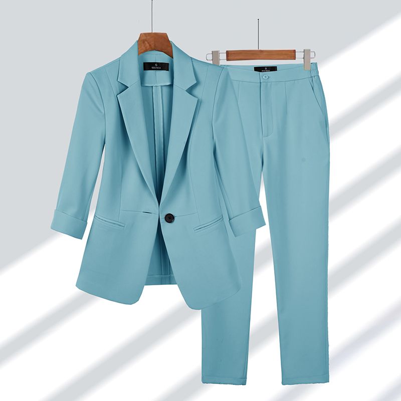 Elegant Suit Jacket Matching Set Women